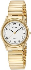 SEIKO ALBA Men's Quartz Watch AQGK440 for Couples