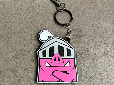 Pig Warrior inspired by Clash Royale 3D Printed Keychain Key Ring Charm Gift