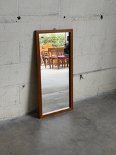 Mid-Century Modern Solid Wood Framed Wall Mirror — listing 3