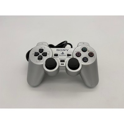 OEM Silver DualShock 2 PS2 Playstation 2 Controller