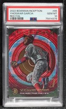 2022 Bowman Inception Red Foil 2/5 Yhoswar Garcia #85 PSA 10 GEM MT 11lw