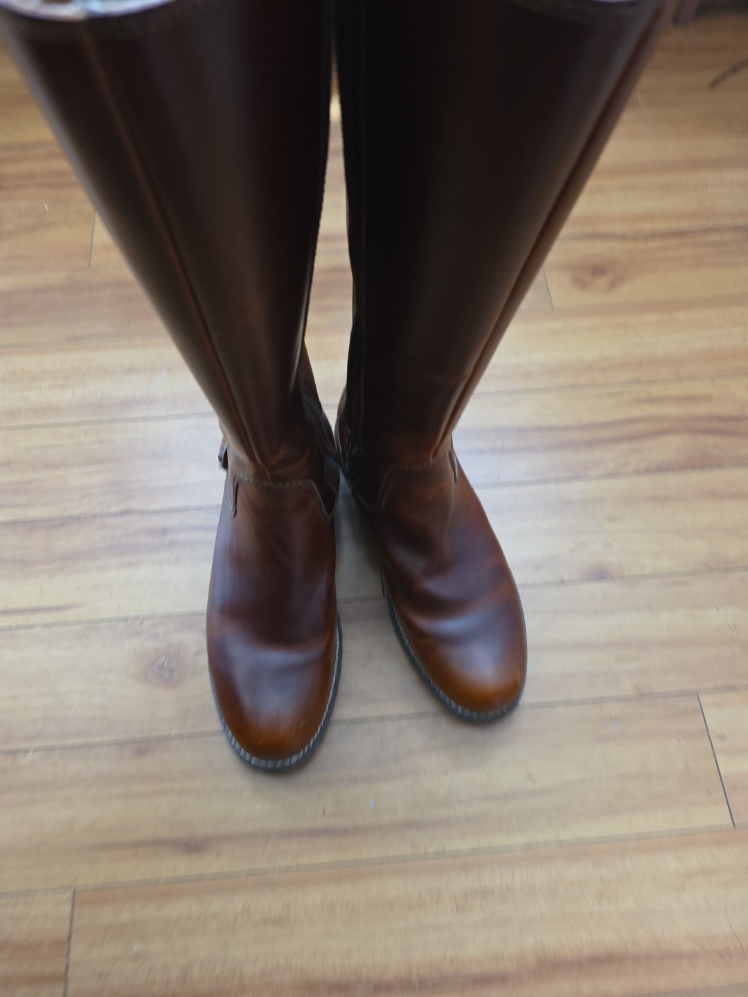 Ariat Salen Equestrian Brown Country Knee High Tall Water Resistant Boots US 7B image 8