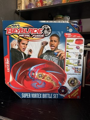 Beyblade Metal Fusion Super Vortex Battle Set Hasbro #1 Pegasus L-Drache