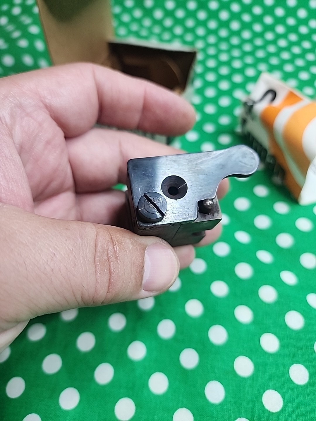 LYMAN 504617 SINGLE CAVITY BULLET MOLD LEAD MOULD RELOADING RELOAD MOLD