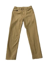 Vintage Lauren Jeans Co Ralph Lauren Women’s Khaki Straight Leg Pants Hong Kong