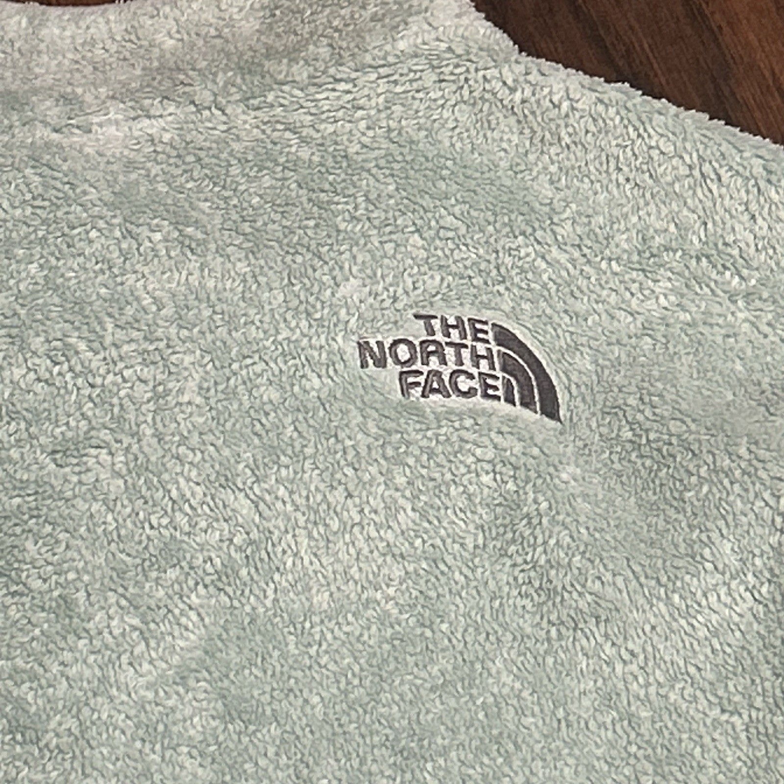 The North Face Women’s Fleece Jacket XL Full Zip Mint Green Outdoor Coat thumbnail 6