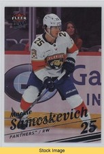 2025-26 Upper Deck Fleer Ultra Rainbow Foil Mackie Samoskevich #23 READ 4ug