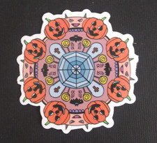 Creepy Spooky Halloween Sticker 2.38" AL 