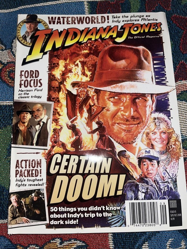 INDIANA JONES Official Titan Movie Magazine #3 (HARRISON FORD)