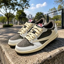 Travis Sc0tt x Jordan 1 Low OG "Reverse Mocha" All Size US 7-12 - MEN'S