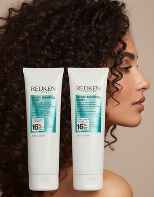 (2) Redken Acidic Bonding Curls Silicone-Free Leave-in Treatment 2 @ 8.45 OZ ea.