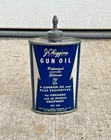 Vintage Sears Roebuck JC Higgins #626 Gun Oil 3oz Full Tin Metal Can Lead Spout
