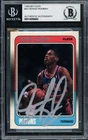 Dennis Rodman Signed 1988 Fleer Rookie Card #43 Detroit Pistons Beckett