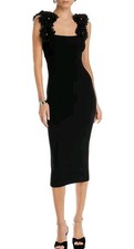 NWT $278 Elliatt Gabby Chrysanthemum Applique Dress SMALL - Weddings, Cocktail