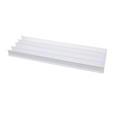 IMBERA 2039789 Precio Tira 21.5" x 3.5" Blanco Expositor Minorista