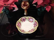 Limoges-France Floral Gold Trim Bowl Fast Shipping
