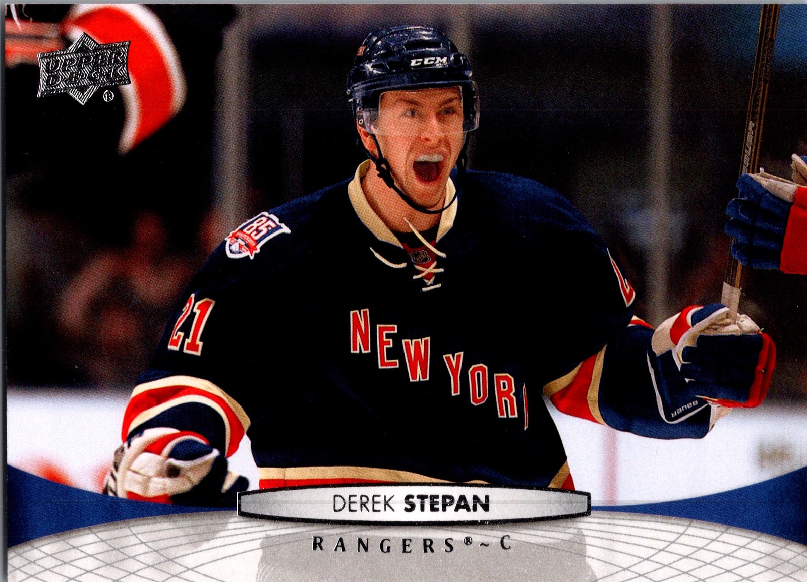 2011 UPPER DECK HOCKEY #75 DEREK STEPAN