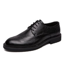 Men's Anti-Slip Formal Dress Shoes Comfortable Oxfords Business Leather Shoes