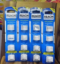 Reach Ultraclean Flosser Refill Heads Unflavored  Disposable 4 Packs Of 28