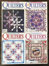 1998 Quilters Newsletter Magazine - Lot of 10