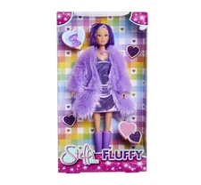 Simba, 105733666, Steffi Love Fluffy Wearing A Dress with Fur Jacket