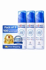 Abzorb Antifungal Dusting Powder 100g Skin Comfort Itch Redness Care pack of 3