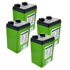 4pc K2 Energy 24V 11Ah K2B24V11EB Lithium Iron Phosphate Battery with BMS