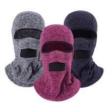 Balaclava Skiing Mask Winter Cold Weather Fleece Neck Warmer Cover for Men Women