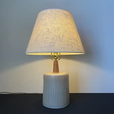 Vintage Mid Century Modern Martz Marshall Studios Ceramic Table Lamp MCM