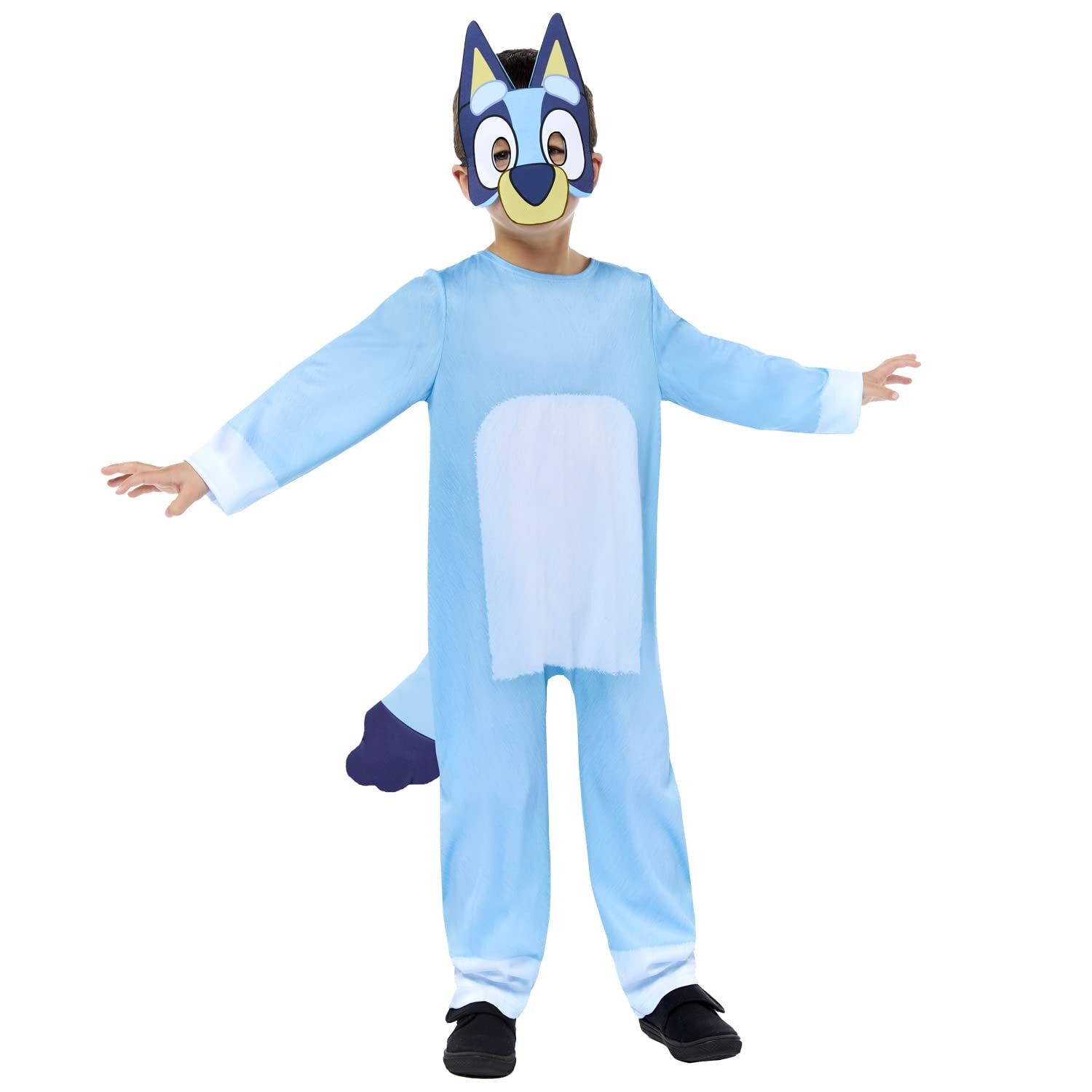 amscan Kids Officially Licensed Bluey Fancy Dress Costume Age: 2-8 Years Size: 3