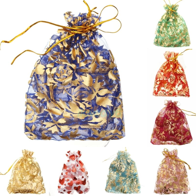 Gauze Organza Gift Bag Jewelry Packing Pouch Wedding Favor Gift Bags