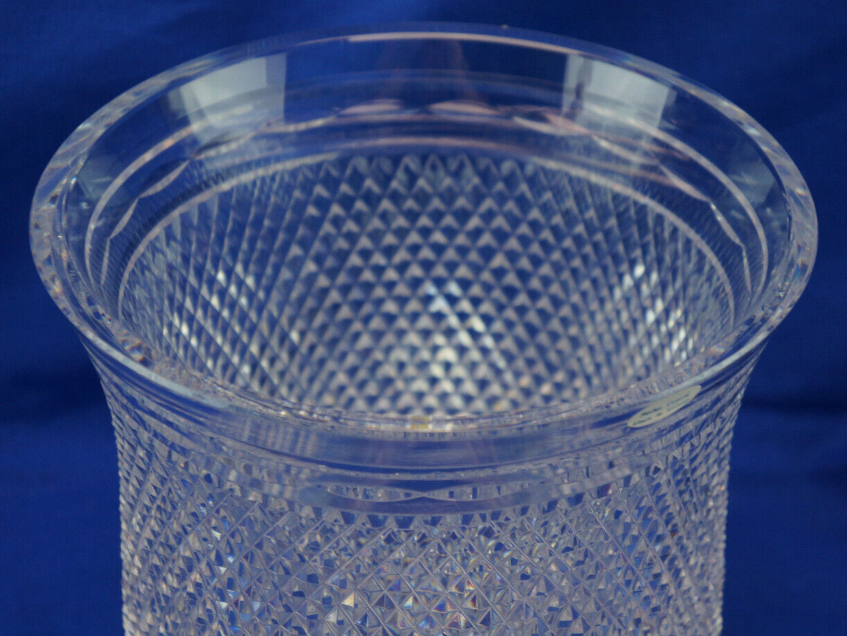 Tipperary Irish Crystal Kingston Ice Bucket, 7 1/2" x 7", NWT & Paper