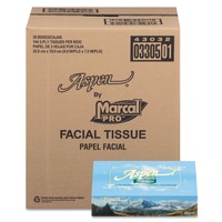 Marcal Aspen 100% Recycled Facial Tissue 2-ply White 144 Sheet/box 3305ct on sale Marcal Aspen 100% Recycled Facial Tissue 2-ply White 144 Sheet/box 3305ct on sale