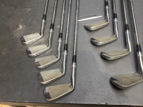 Tommy Armour PGA 2-PW Iron Set Stiff Steel Shaft RH 9 Clubs Great Grips - Picture 6 of 11