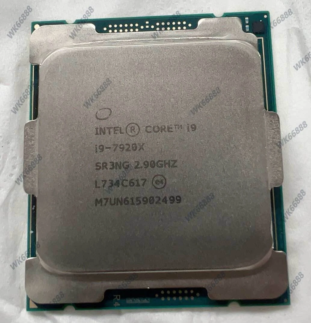 CPU Intel Core i9-7920X Intel Core i9-7920X Desktop CPU X-series Processor16.5M Cache, up