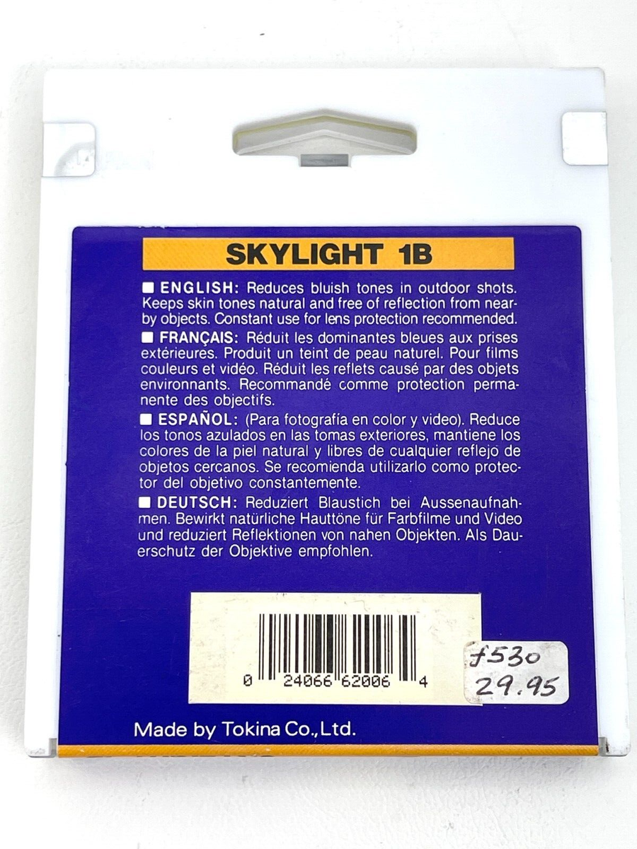 Hoya Skylight 1B (Y5SKYL062) 62 mm Filter for sale online | eBay