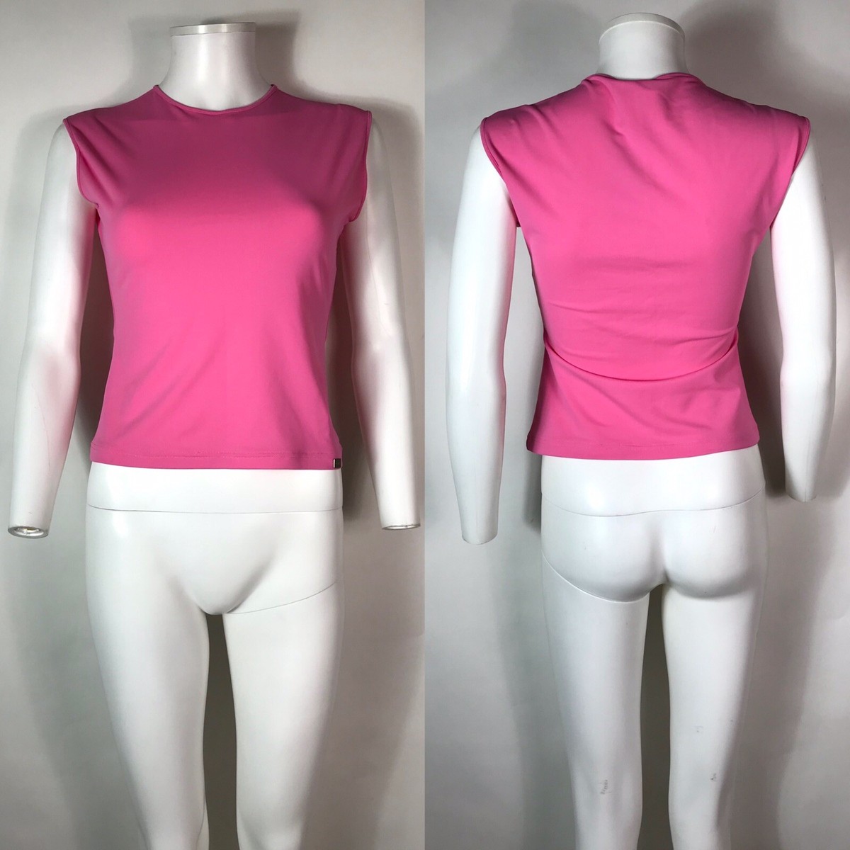 CHANEL ピンク タンクトップ 42 CHANEL ピンク タンクトップ 42 パステルカラーで爽やかに♪】シャネル