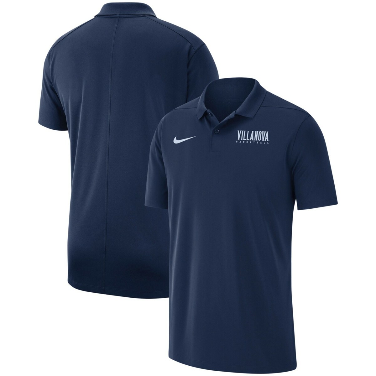 Nike Men's Dri Fit Villanova Wildcats Basketball Polo Shirt Save - Main Image