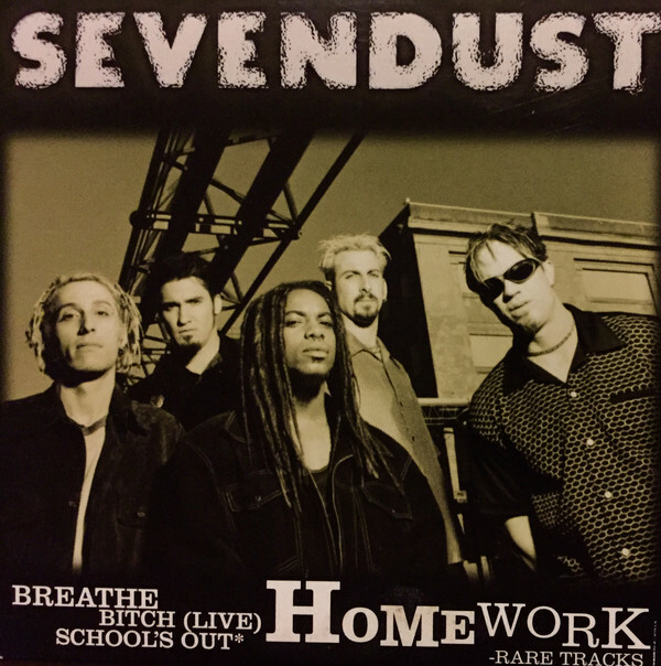 SEVENDUST Homework CD 1999 TVT 5822-2P Alice Cooper School's Out