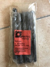 Spiralbohrer kurz, 16,0mm, 5 Stück, DIN 338 Typ N HSS, Imatec rollgewalzt