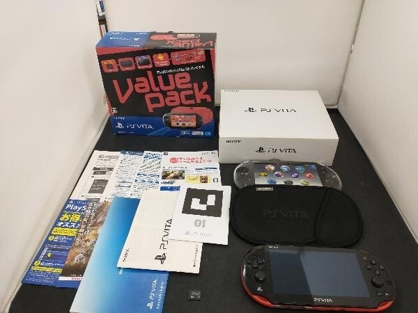 ps Vita　value　pack　美品 Sony PlayStation Vita Value Pack Wi-Fi model | Red/Black
