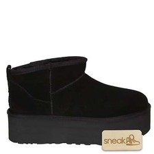  1135092-BLK Womens UGG CLASSIC ULTRA MINI PLATFORM