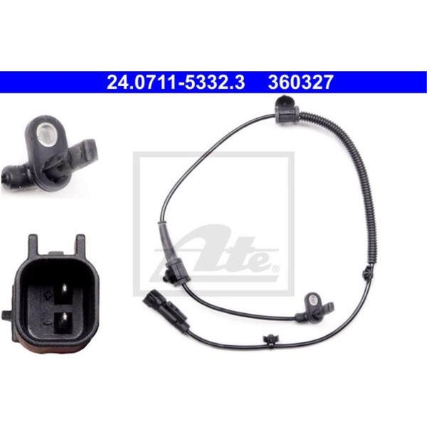 ATE Sensor DrehzahlfüHler Hinten FüR Opel Insignia A Caravan G09 Brandneu-image
