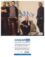 Tim McIlrath Signed Autographed 8x10 Photo Rise Against ACOA COA