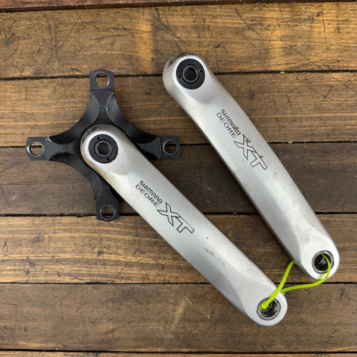 Vintage Shimano Deore XT FC-M751 Crank Set OCTALINK 175 mm 4
