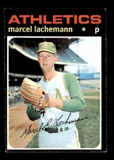 1971 Topps Baseball #84 Marcel Lachemann VG/EX *d2