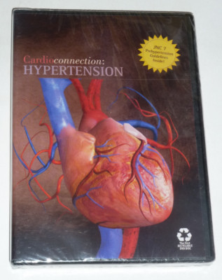 Cardio Connection: Hypertension DVD medical info high blood pressure heart NEW!