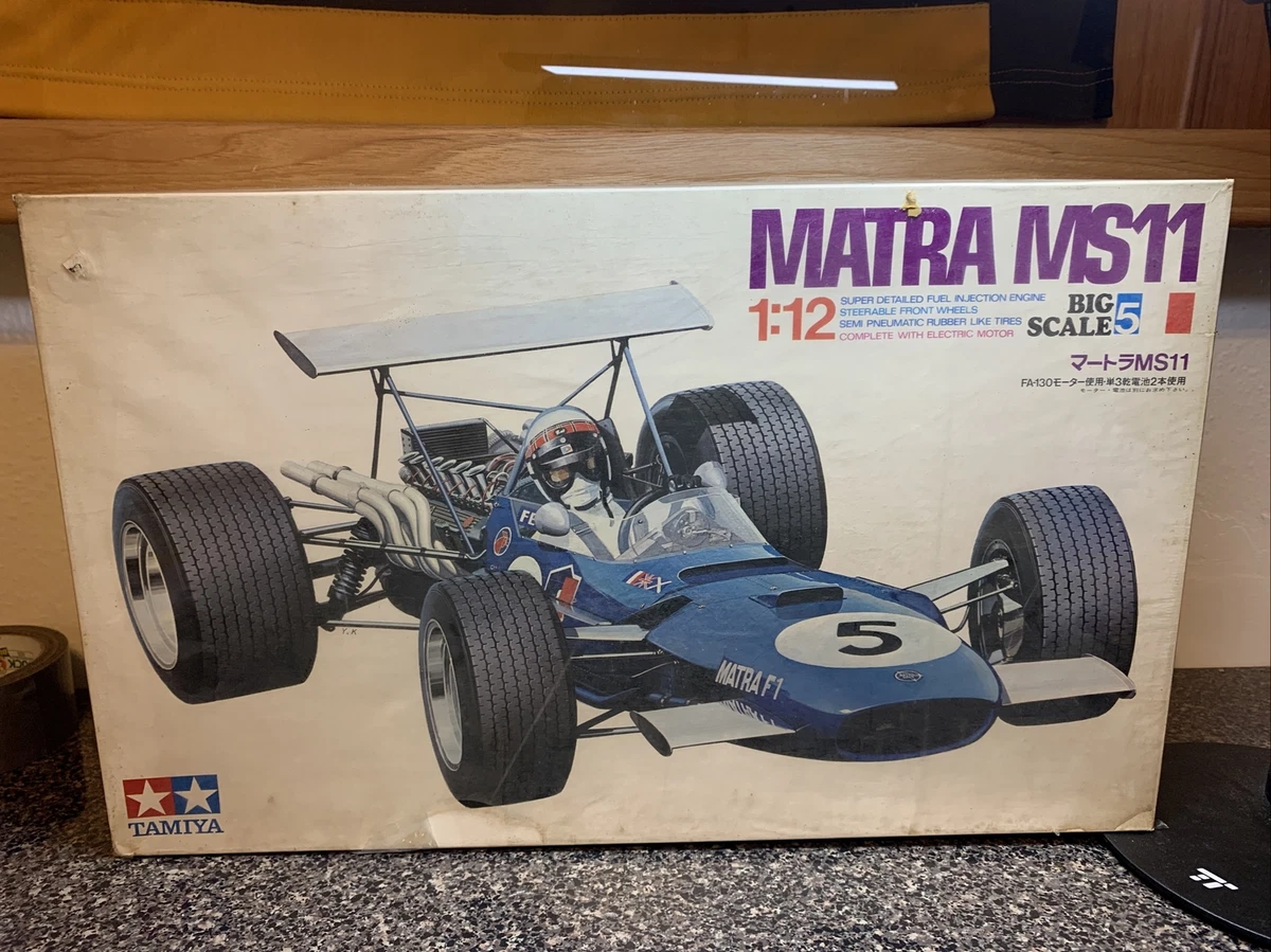 TAMIYA MATRA MS11 1:12 SCALE MODEL #12005 FACTORY SEALED