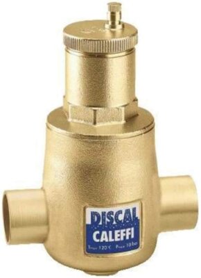 CALEFFI 551006A 551006A Discal Air Separator 1'' NPT