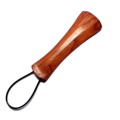 Morin khuur Horse head fiddle Tailpiece Cord Endline Gut String Red Wood 馬頭琴拉板